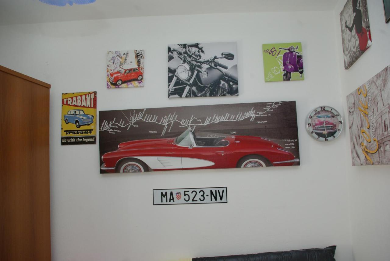 Rooms Tia Baška Voda Esterno foto